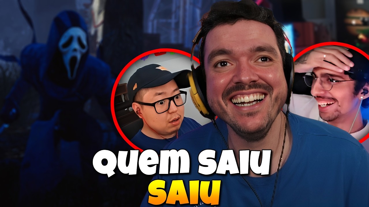 GAULES e TRIBO fazendo a partida PERFEITA no Dead By Daylight 😂😂