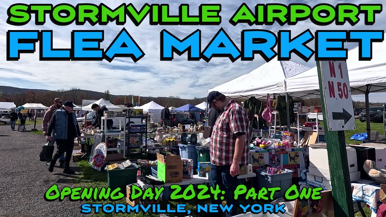 At Long Last, It's Opening Day 2024 at the Stormville Airport Flea Market! Let the Junkin' Begin!