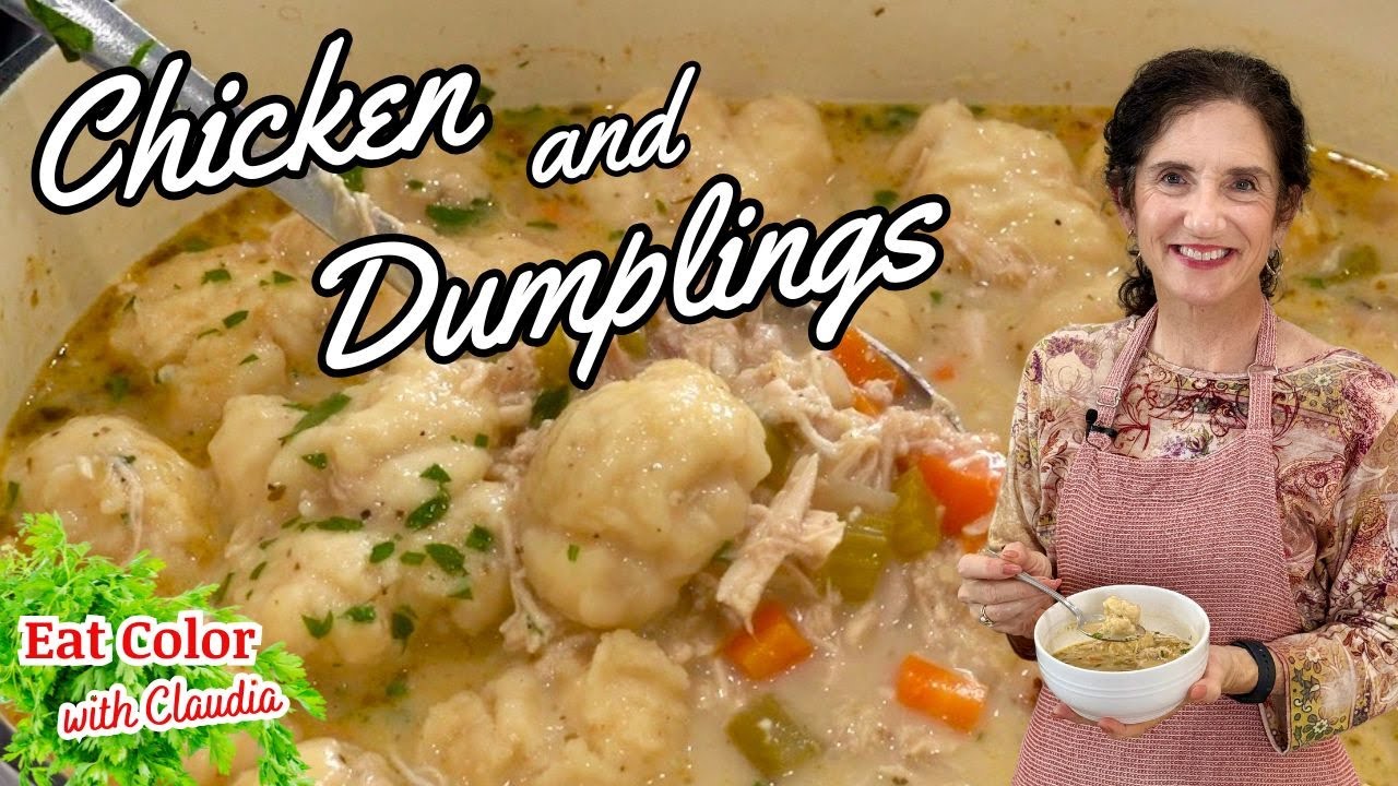 Easy Chicken and Dumplings: Comfort Food Made Simple! @eatcolor
