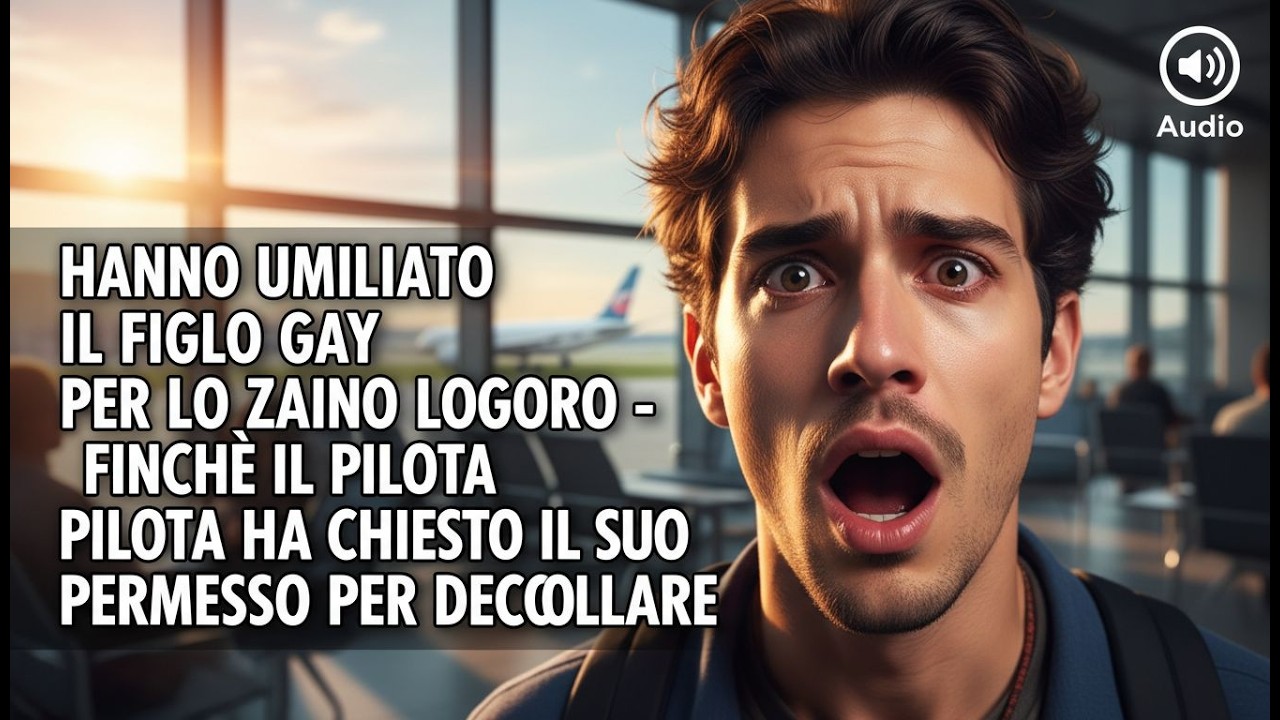 Hanno Umiliato il Figlio Gay per lo Zaino Logoro – Finché il Pilota ha Chiesto il Suo Permesso...