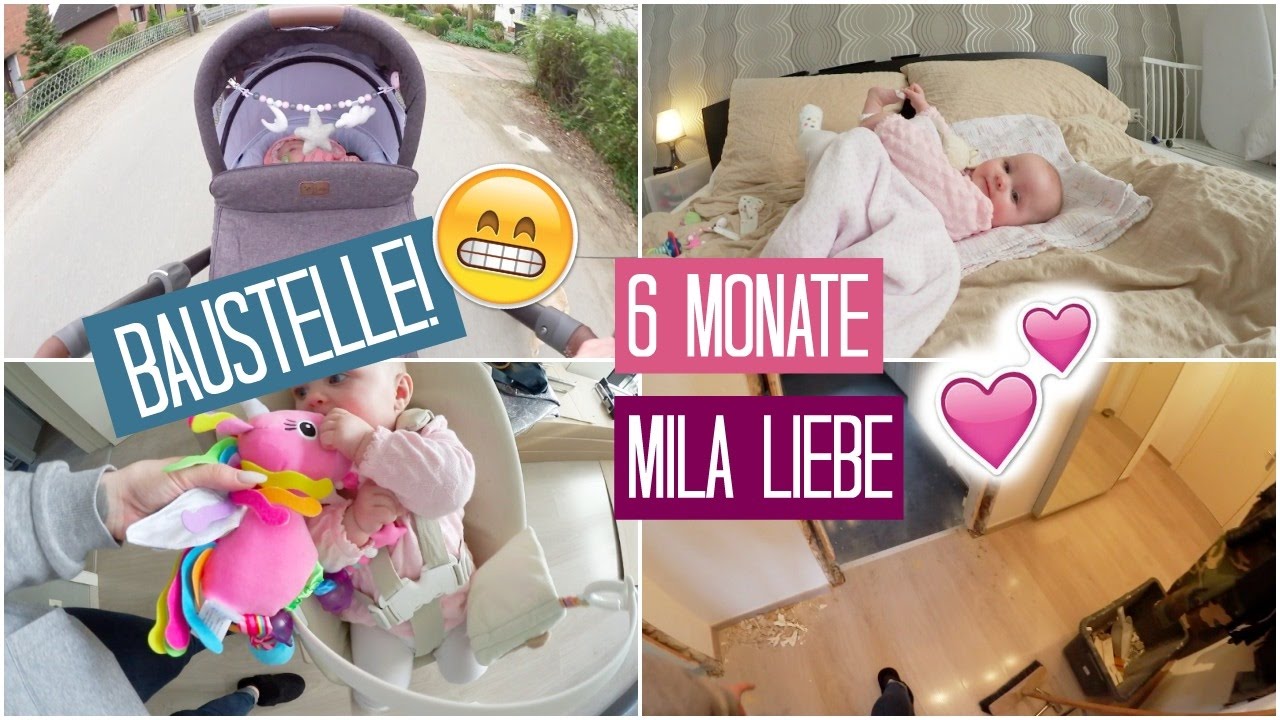 FAMILYVLOG ❘ Mila ist 6 Monate alt & Baustelle in der Wohnung  ❘ MsLavender