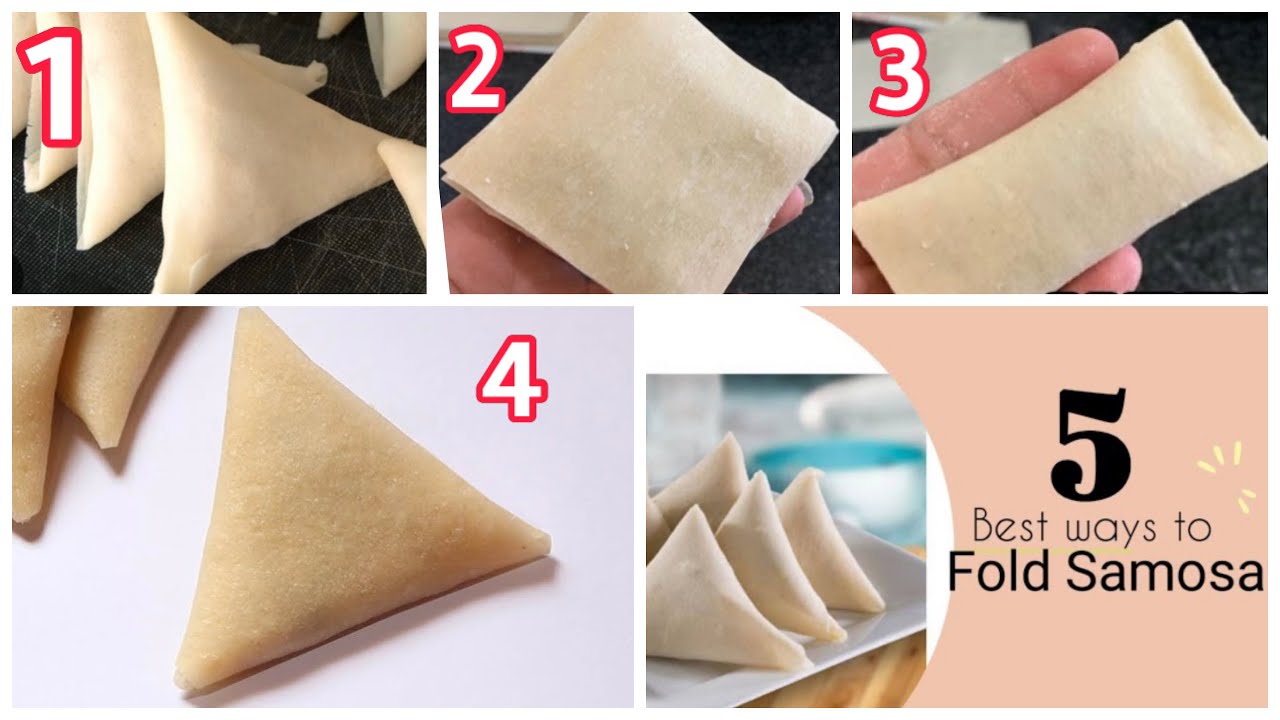Samosa Folding Technique | How to Fold Samosa-samosa fold krne ka asan tarika/vidhi-Ramzan Special
