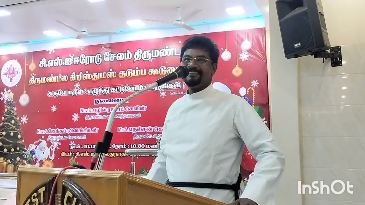 Rev.Dr. Jacob Livingston iyya Salem Speech