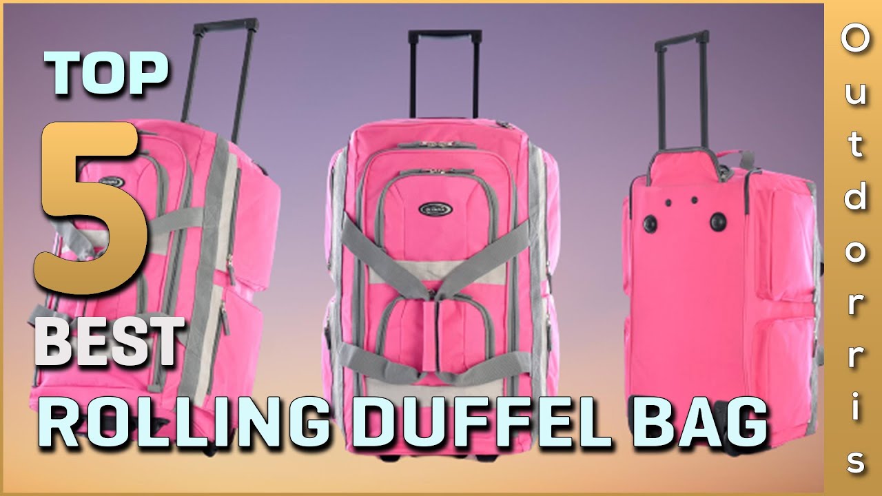 Top 5 Best Rolling Duffel Bags Review in 2025