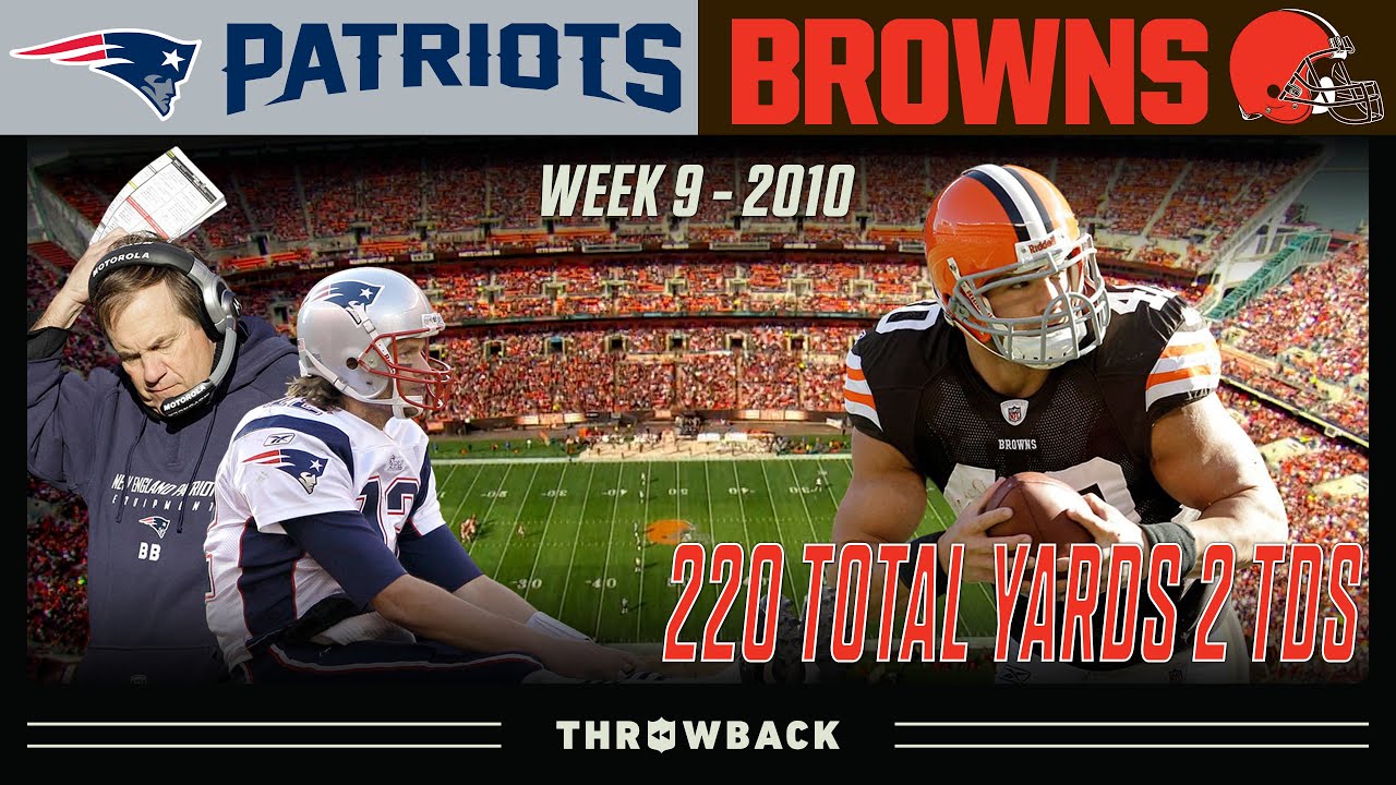 Peyton Hillis Leads the Most Shocking Upset! (Patriots vs. Browns 2010, Week 9)