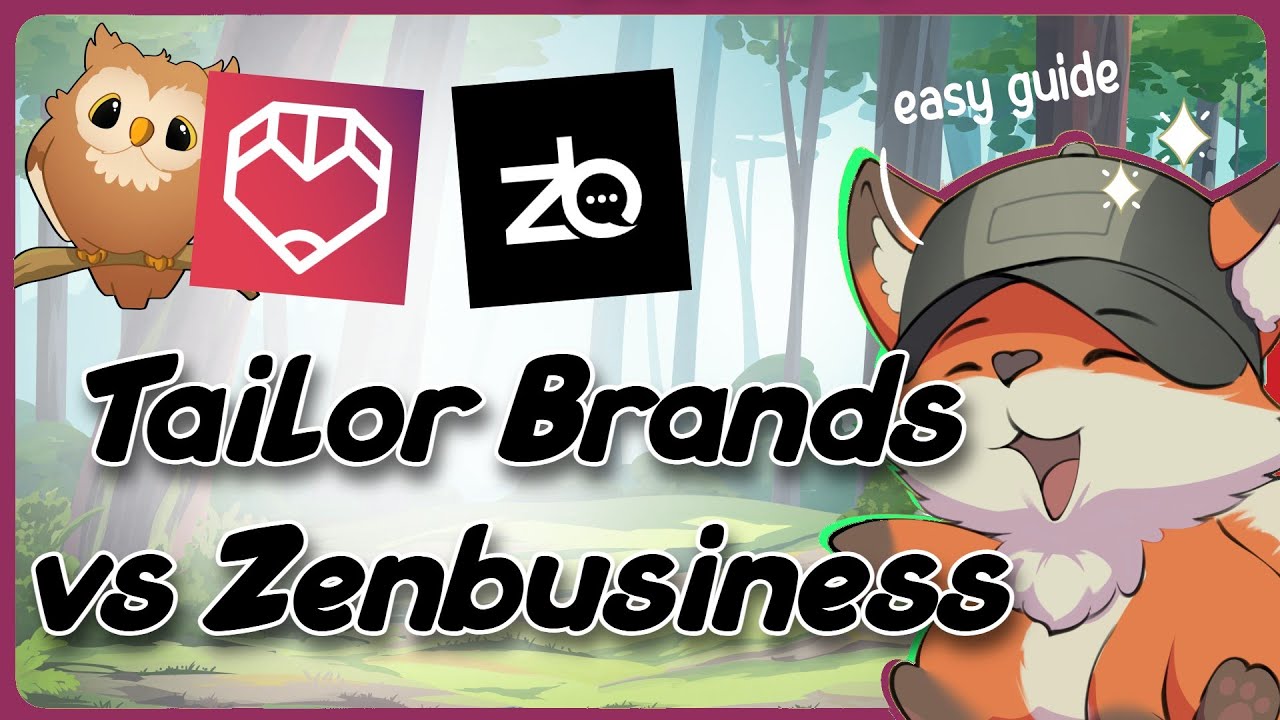 Tailor Brands Vs ZenBusiness 2025 | Guide Glimpse