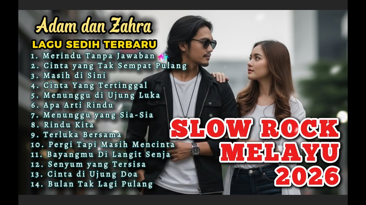 LAGU SLOW ROCK MELAYU TERBARU 2026 / Paling Sedih Menyayat Hati/Slow Melayu/🎶Merindu Tanpa Jawaban
