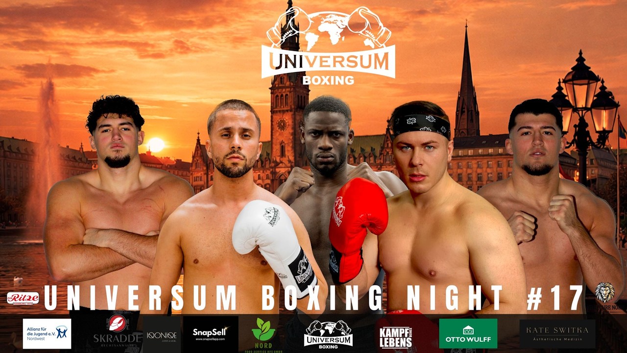 🔴 LIVE: UNIVERSUM BOXING NIGHT #17 (Free)