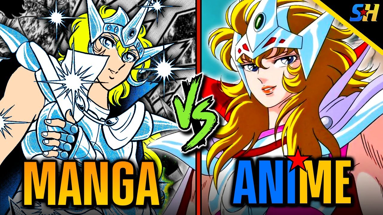 TODAS LAS DIFERENCIAS entre el MANGA y ANIME de Saint Seiya (Caballeros de Plata) | Star Hill