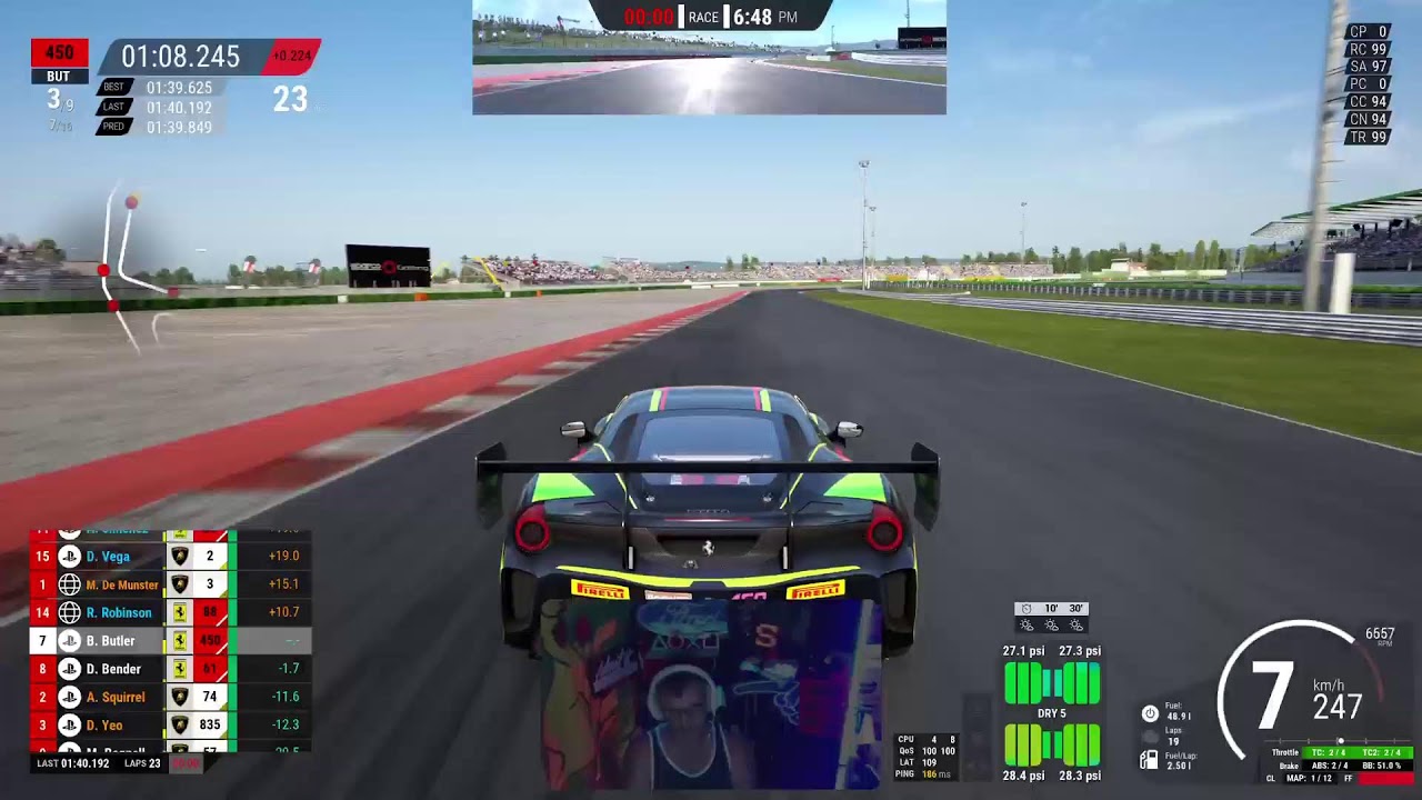ARL ferrari and Lambo
