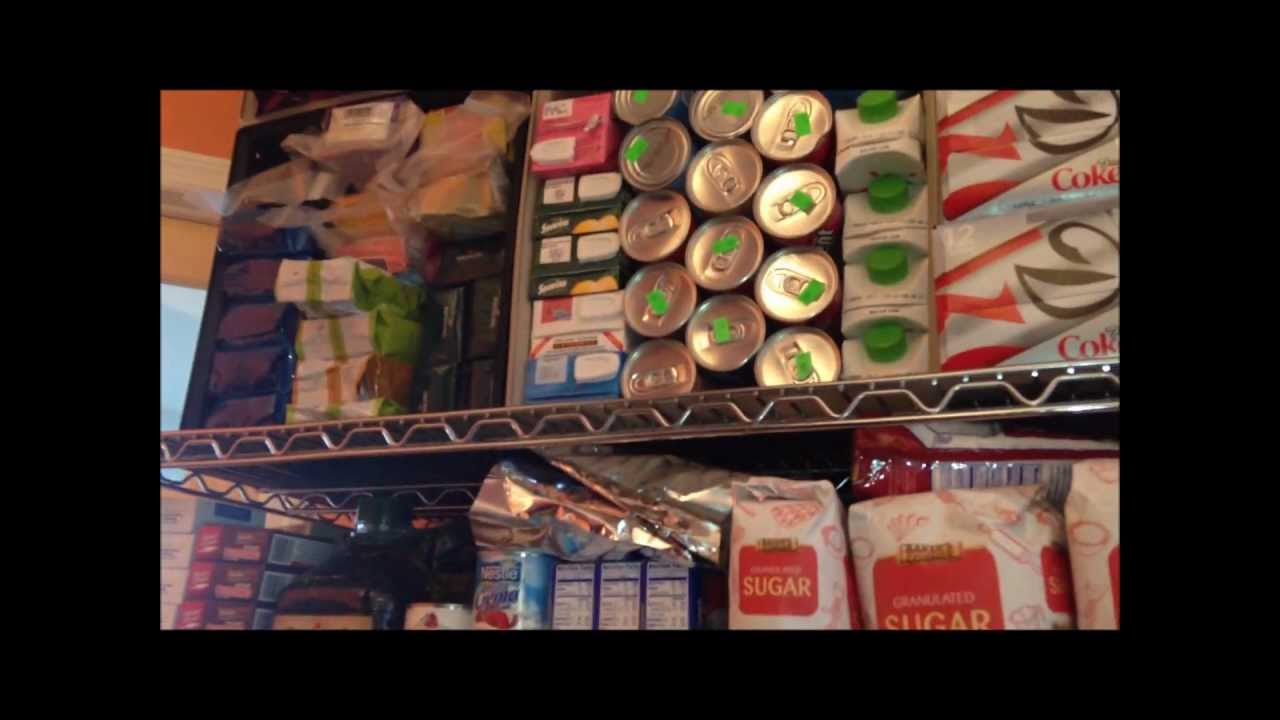 Prepper Food Storage Organization - Maximizing and Stabilizing my Storage Space (Before and After)
