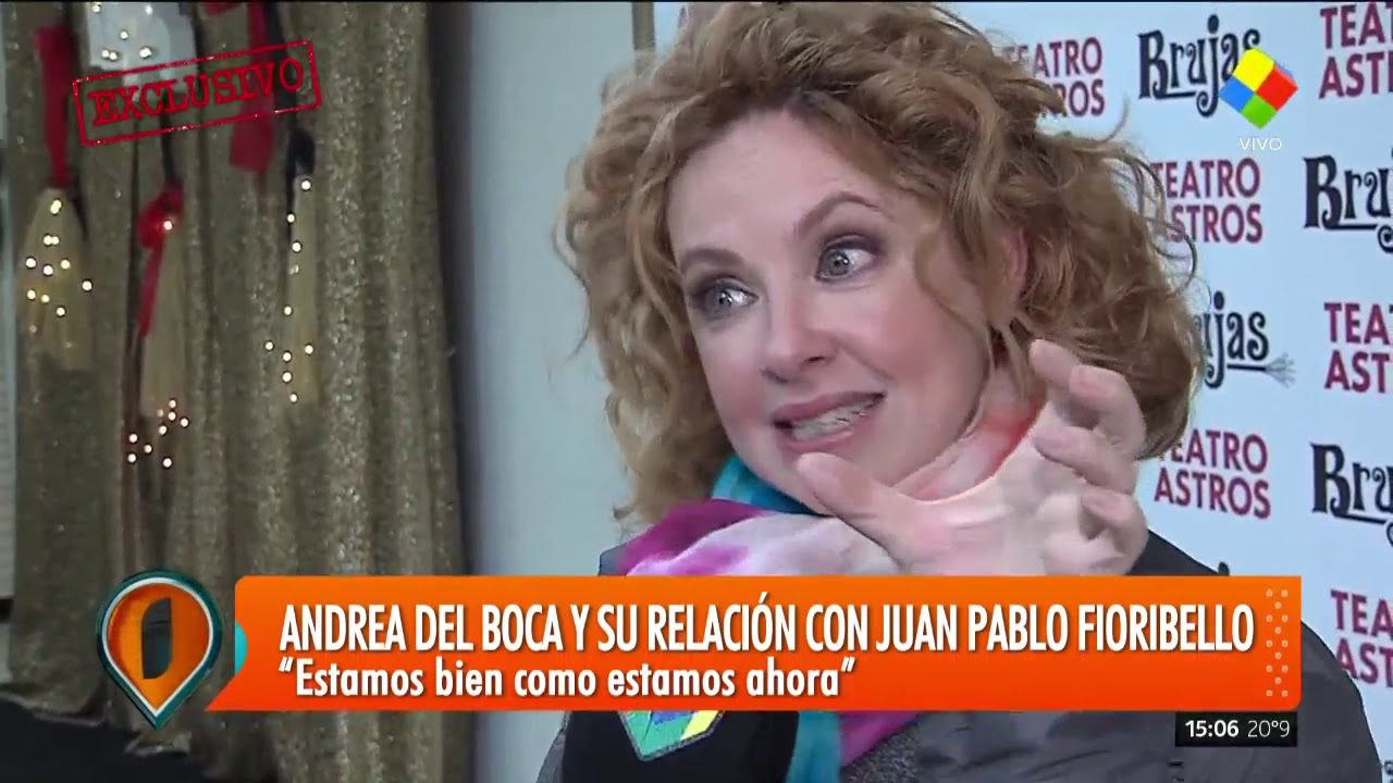 Andrea del Boca y Juan Pablo Fioribello: nota Intrusos - 03/06/2019