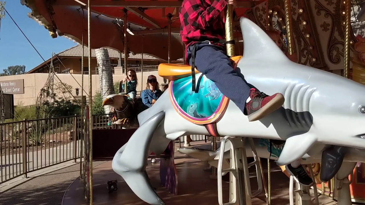 Kaitlyn on carousel