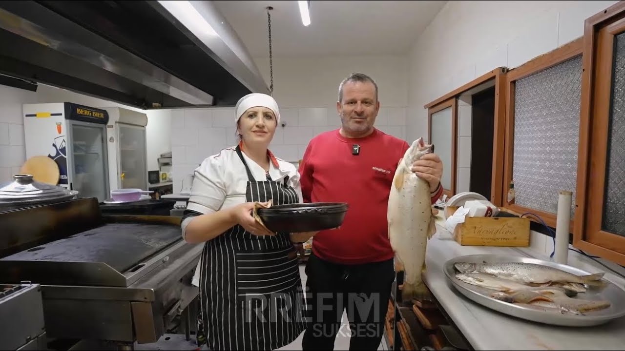 Korani - Peshku i mbretërve një nga salmonët më të mirë n’botë që gatuhet nga familja në Pogradec
