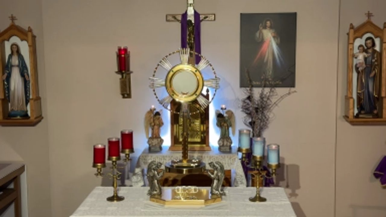 LIVE Eucharistic Adoration - Sisters of Divine Mercy