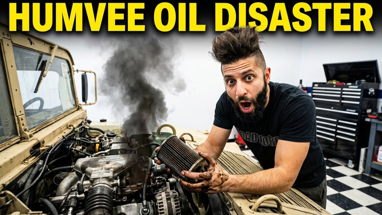 2005 Humvee M1097 Oil Service