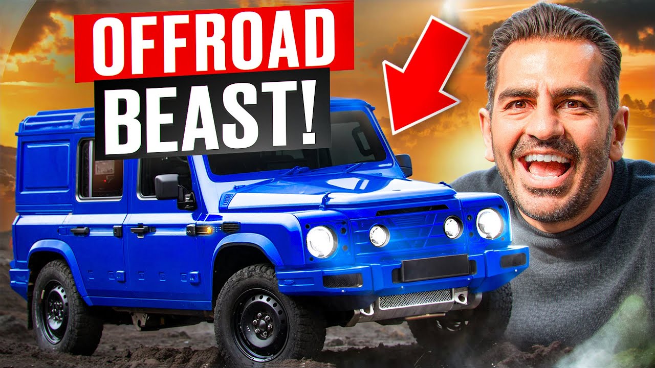 Offroad-König❓  Der Ineos Grenadier zeigt, was in ihm steckt! 🚙🔥 | Hamid Mossadegh #offroad