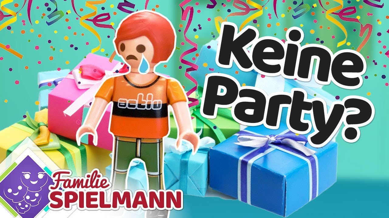 OMG!! Keine Geburtstagsparty für Erik? Der geheimen Plan! - Playmobil Familie Spielmann
