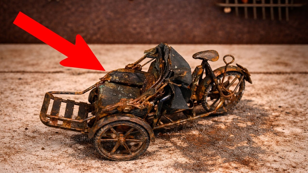 Restoration Vietnam s Cyclo Model The 1930s! | Legend Restore