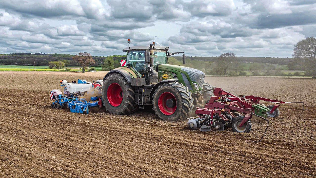 🌽🌽Semis de mais 2022 | Fendt 933 chaussée en 900  | ETA maretheu