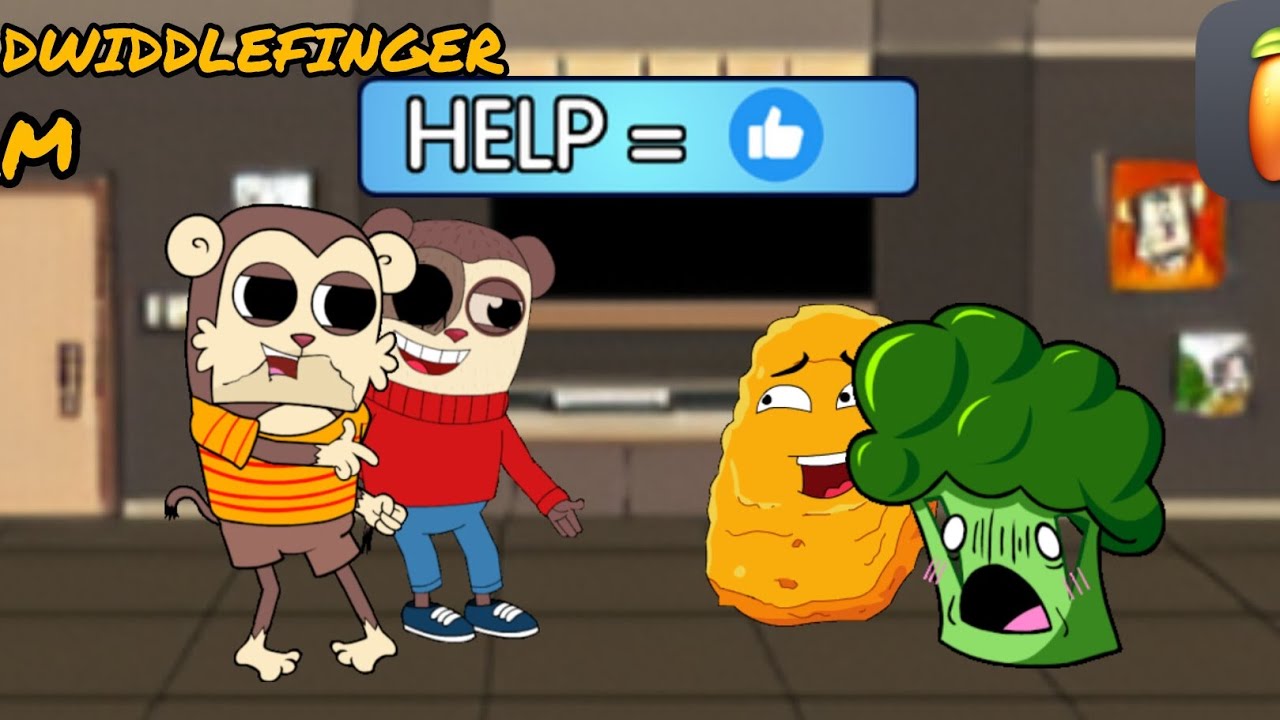 Fnf max and nugget DWIDDLEFINGER FLM