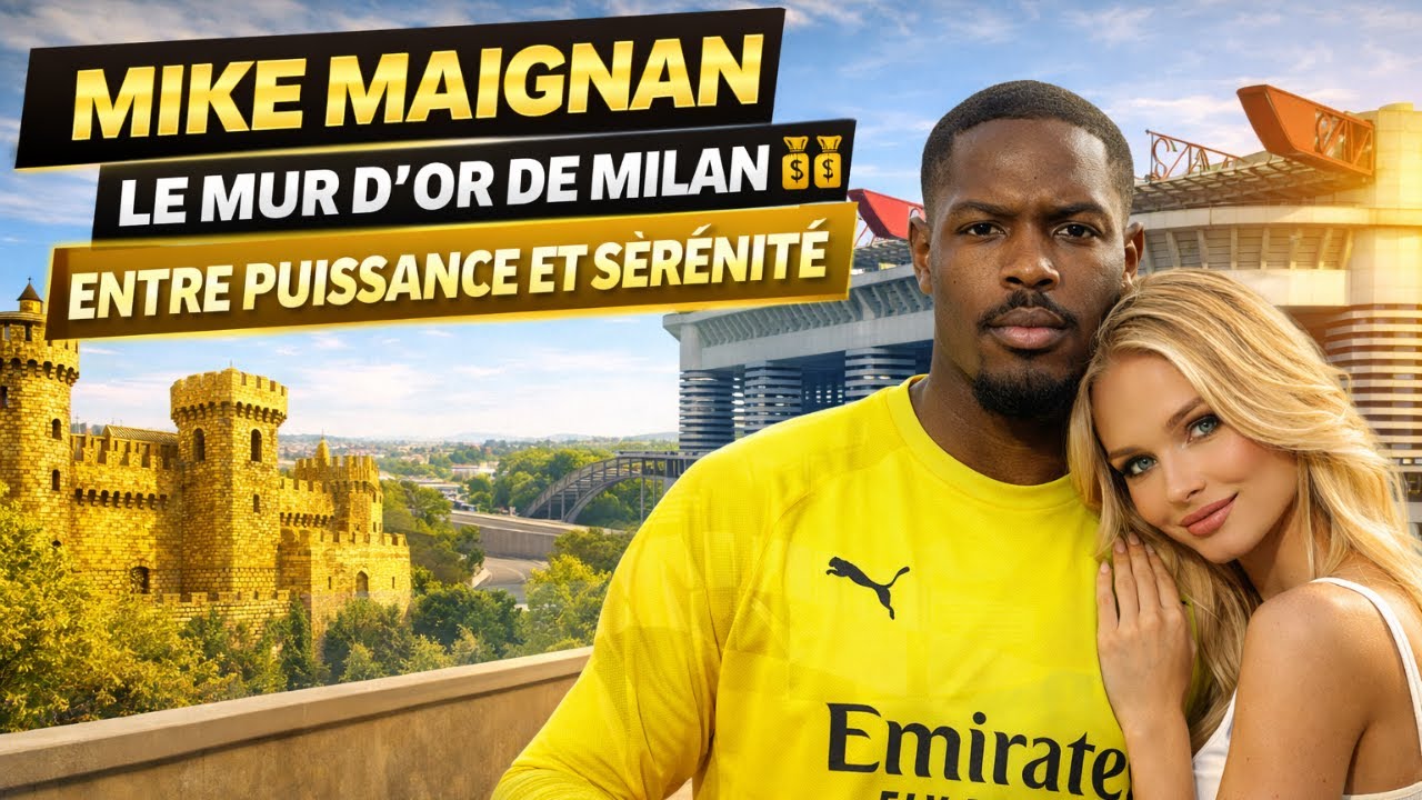 Mike Maignan – Le Mur d’Or de Milan 🏰   Entre Puissance et Sérénité