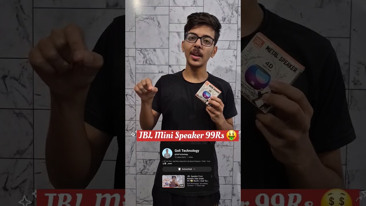 JBL Mini Speaker Full Review 🤑 Worth Deal | Check my Channel