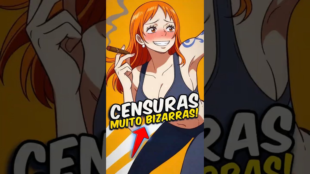 As CENSURAS de One Piece s&atilde;o BIZARRAS❗😡
