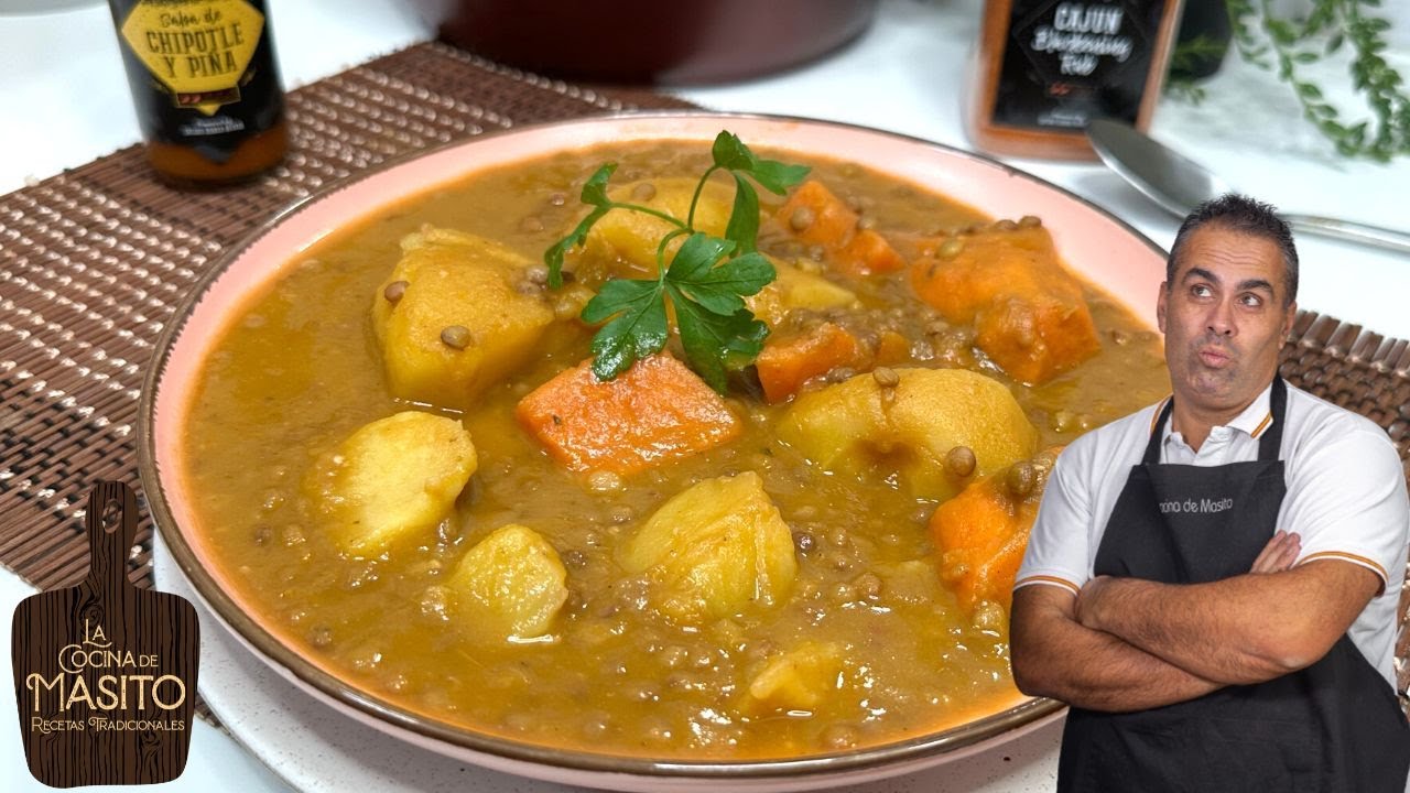 LENTEJAS VIUDAS  con un toque maravilloso ¡DISFRUTALAS!