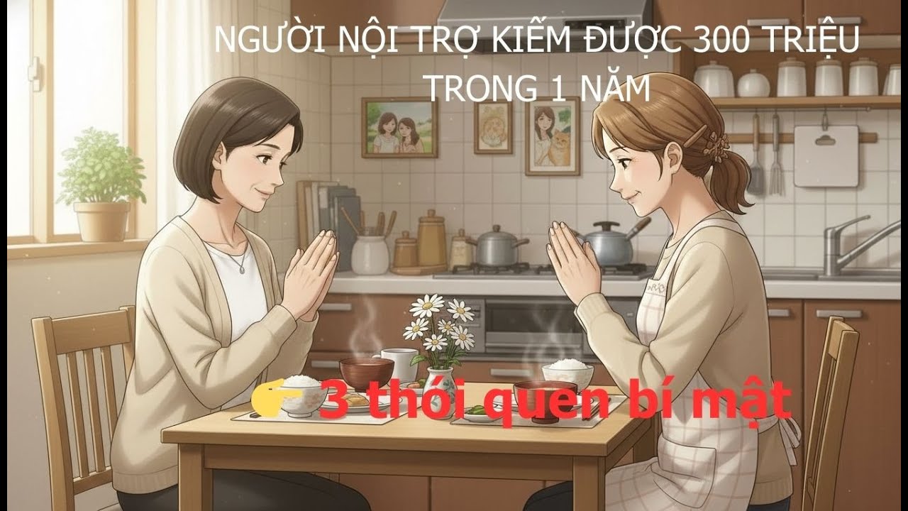 55 tuổi, tay TRẮNG – 1 năm sau BÀ NỘI TRỢ tiết kiệm hơn 300 triệu nhờ 3 việc