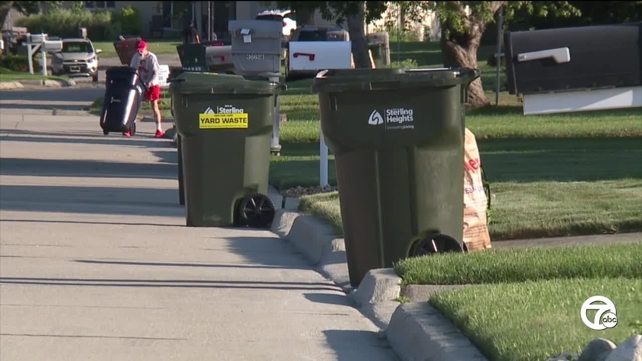Sterling Heights considers creating its own trash service after resident complaints