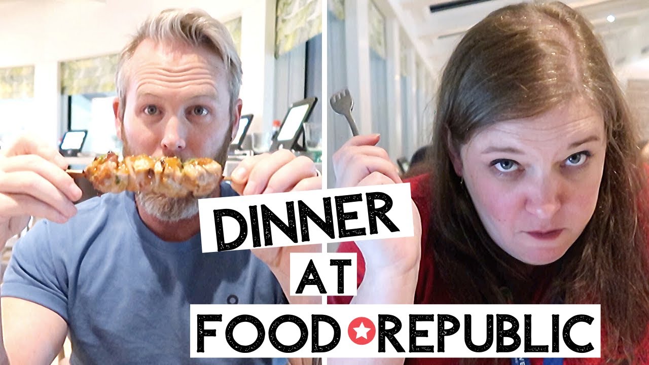 Dinner at Food Republic on Norwegian Encore - Miami Inaugural Cruise