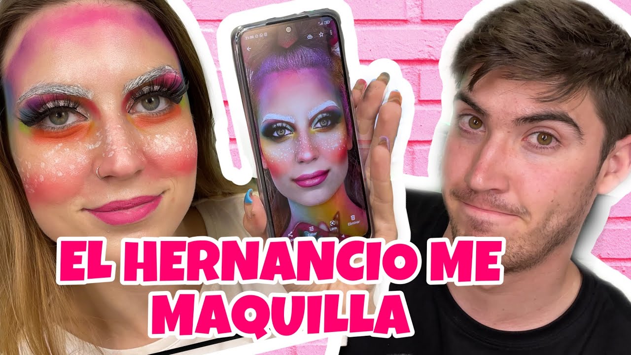 MI NOVIO ME MAQUILLA! - Quedo divina! - Nuria Adraos MakeUp