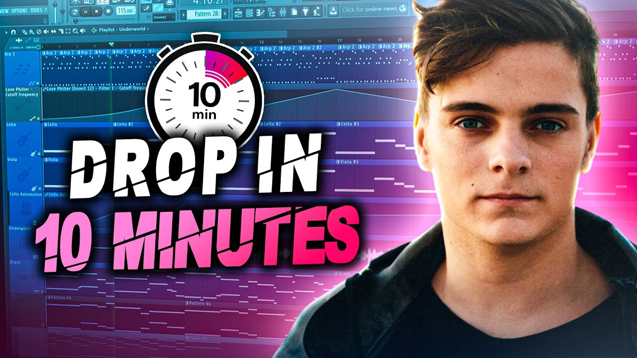MAKING AN EDM DROP IN 10 MINUTES ONLY ! I PROGRESSIVE HOUSE I FL STUDIO 21 TUTORIAL I TUTORIAL