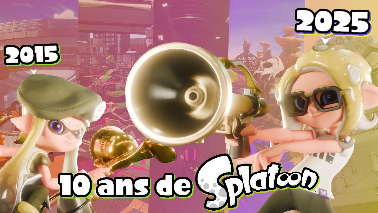 10 ans de Splatoon - L'Histoire d'une licence incroyable !