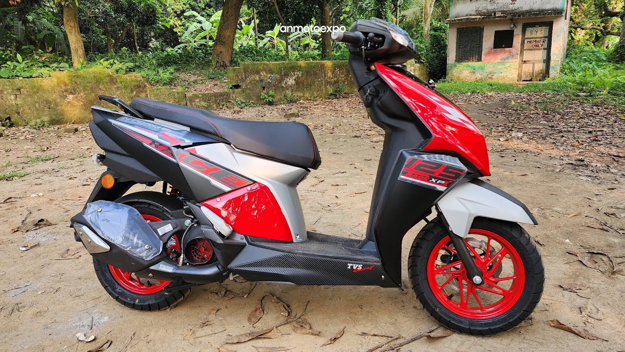 2025 New TVS Ntorq 125 Race Xp Edition Red Colour | #anmotoexpo