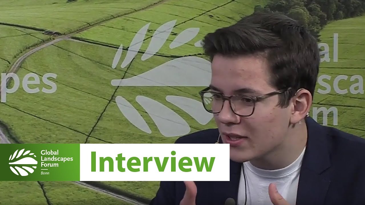 Plant for the Planet founder, Felix Finkbeiner, in conversation with GLF