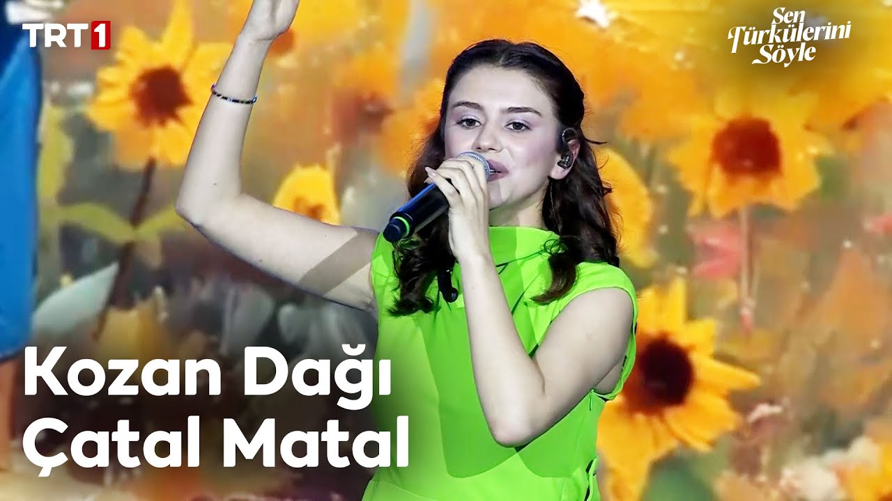 İlknur Cabadan - Kozan Dağı Çatal Matal - Sen Türkülerini Söyle 24. Bölüm @trt1