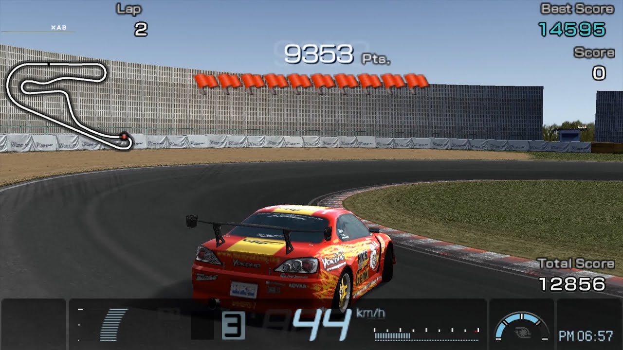 HKS Genki Nissan Silvia S15 | Tsukuba Circuit | Gran Turismo [PSP]