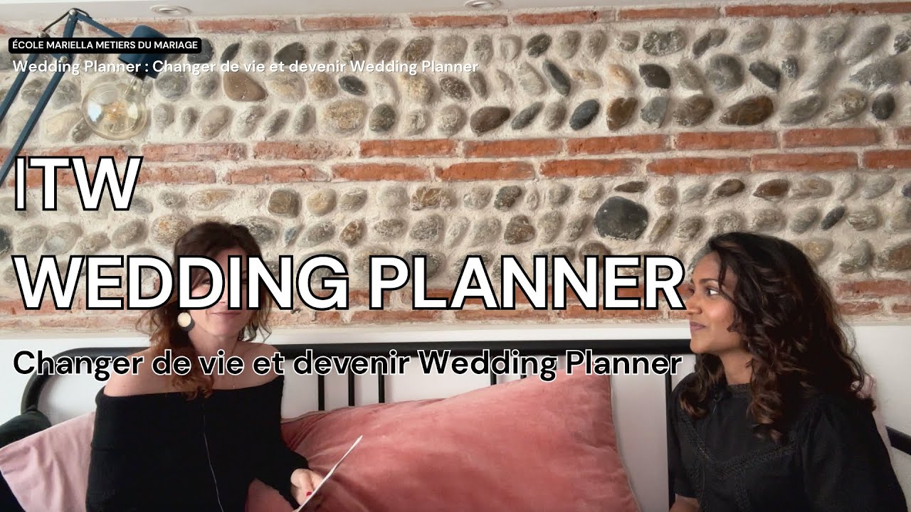 Wedding Planner : Changer de vie et devenir Wedding Planner.