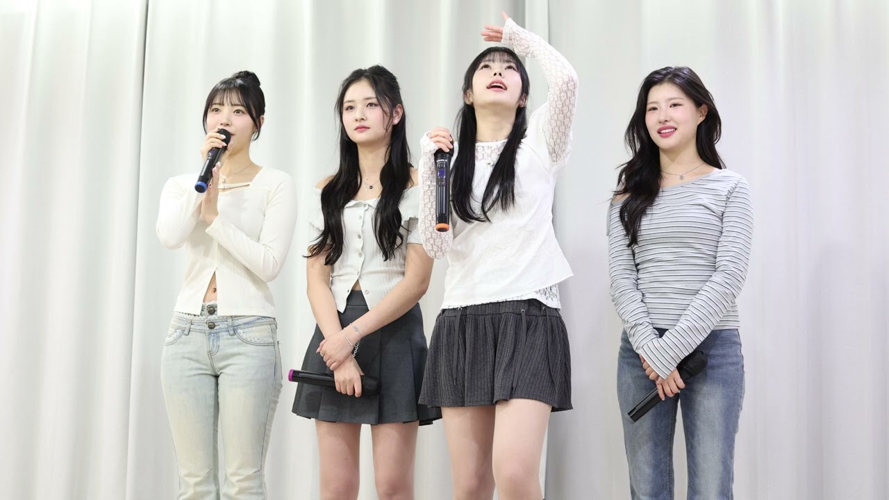 250107 팬사인회 캔디샵 직캠 '마무리 소감과 퇴장'