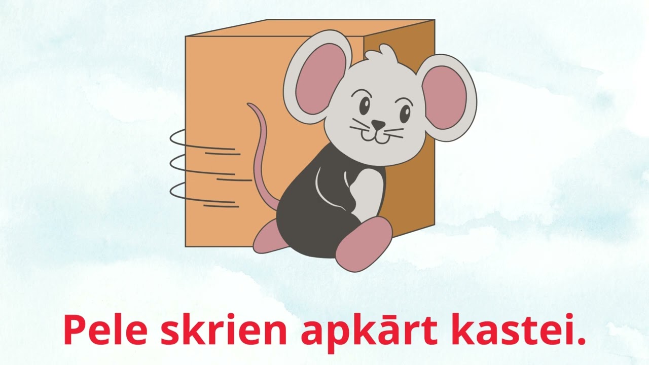 Brokastis pie logopēdes Ritas. Peles piedzīvojumi.
