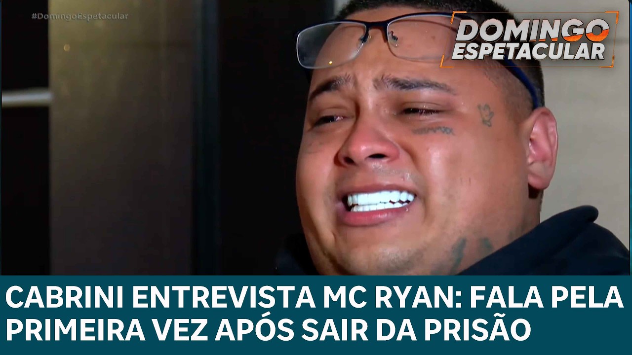 Cabrini entrevista MC Ryan que nega envolvimento com lavagem de dinheiro e diz ser inocente