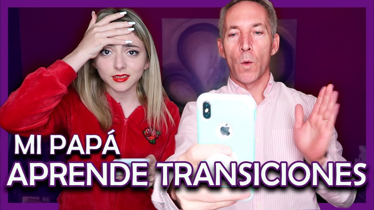 LE ENSEÑO TRANSICIONES A MI PAPÁ | TIK TOK / MUSICALLY | Cande Copello