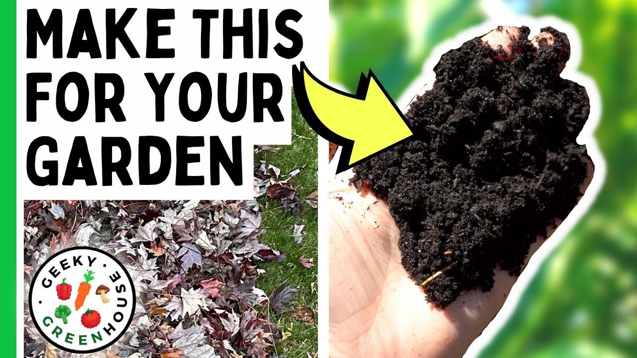 The Amazing Benefits of Leaf Mold In The Garden - How To Make It At Home - Geeky Greenhouse