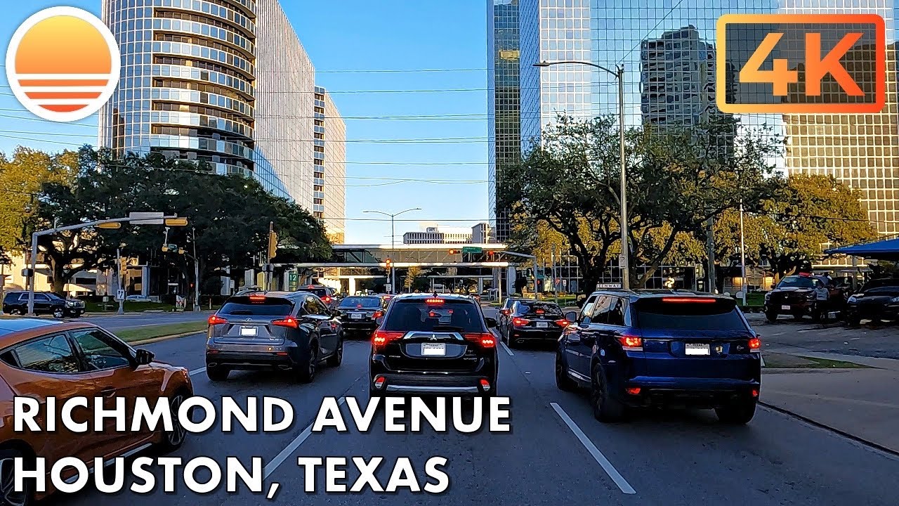 Richmond Avenue, Houston, Texas!  Drive with me in Houston, Texas!