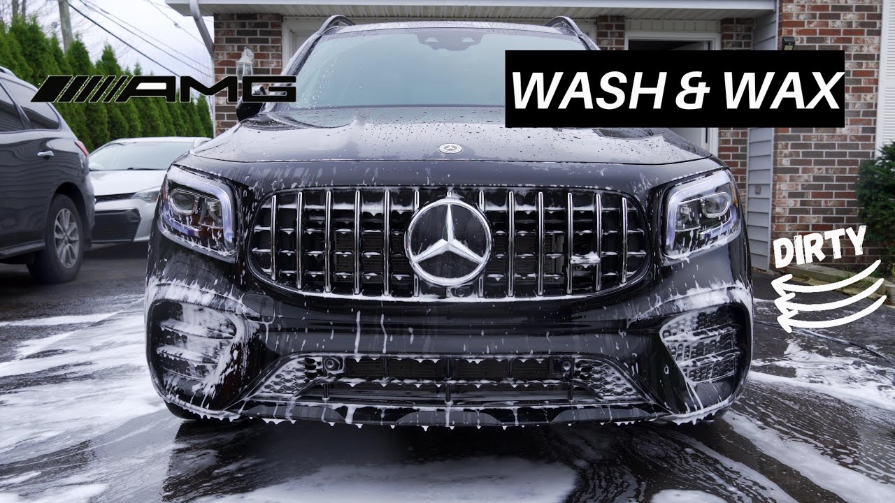 Mercedes AMG GLB 35 - Basic interior | Decon Wash, Light Polish & Ceramic Wax - ASMR