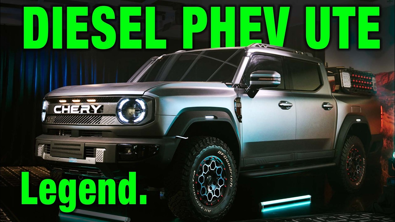 World-first diesel PHEV ute: Chery KP31 looks serious | Auto Expert John Cadogan