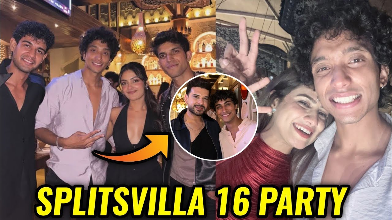Splitsvilla 16 All Contestant Chilling Together | Karan Kundra & Sunny Leone In Party || 