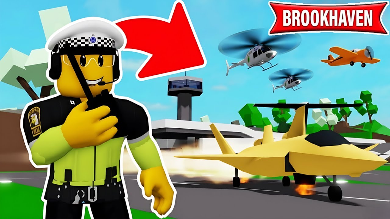 JE CONTRÔLE LE TRAFIC AÉRIEN SUR BROOKHAVEN ROBLOX